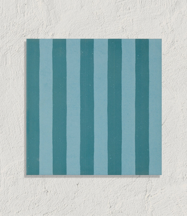 Curated Candy Stripe Verdant 20cm x 20cm