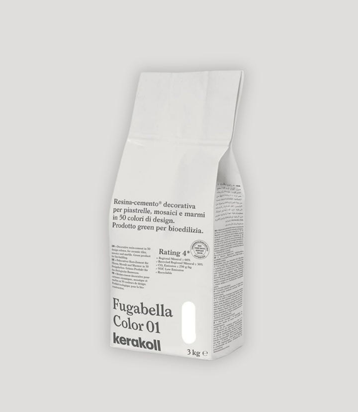 Kerakoll Fugabella Color Grout 01 White 3Kg