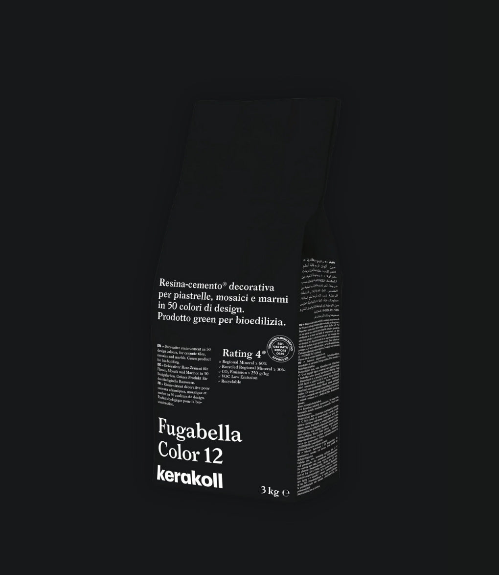 Kerakoll Fugabella Color Grout 12 Black 3Kg