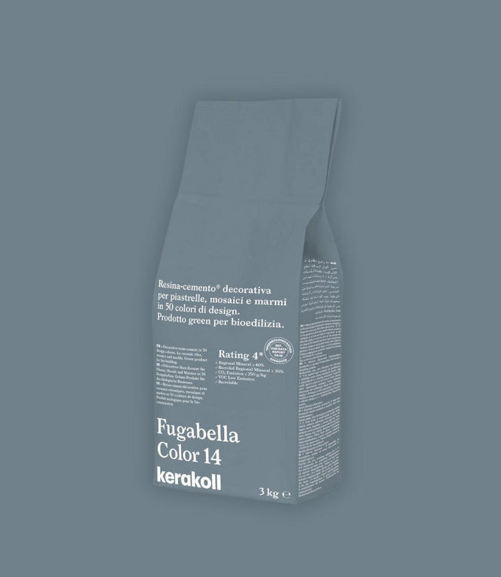 Kerakoll Fugabella Color Grout 14 Blue Grey 3Kg