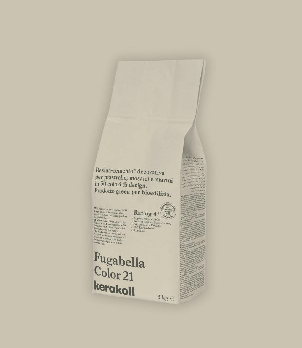 Kerakoll Fugabella Color Grout 21 Linen 3Kg