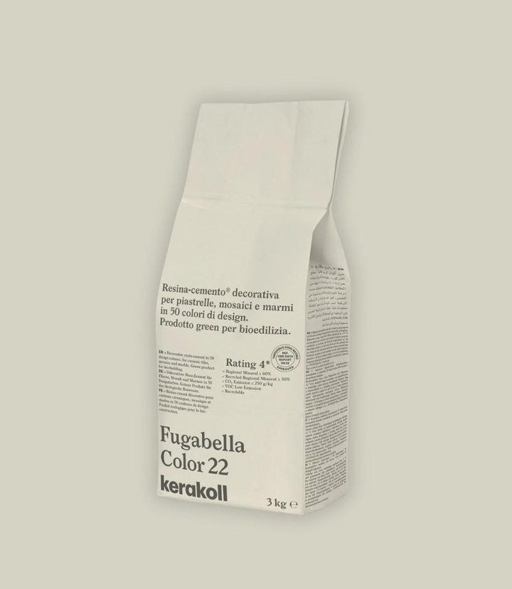 Kerakoll Fugabella Color Grout 22 Alabaster 3Kg