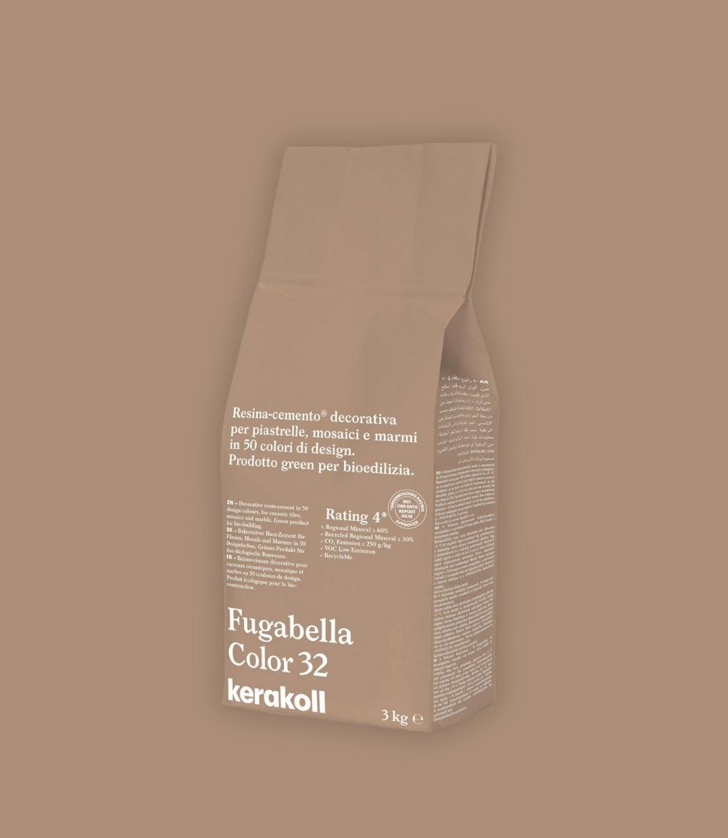 Kerakoll Fugabella Color Grout 32 Peach Beige 3Kg