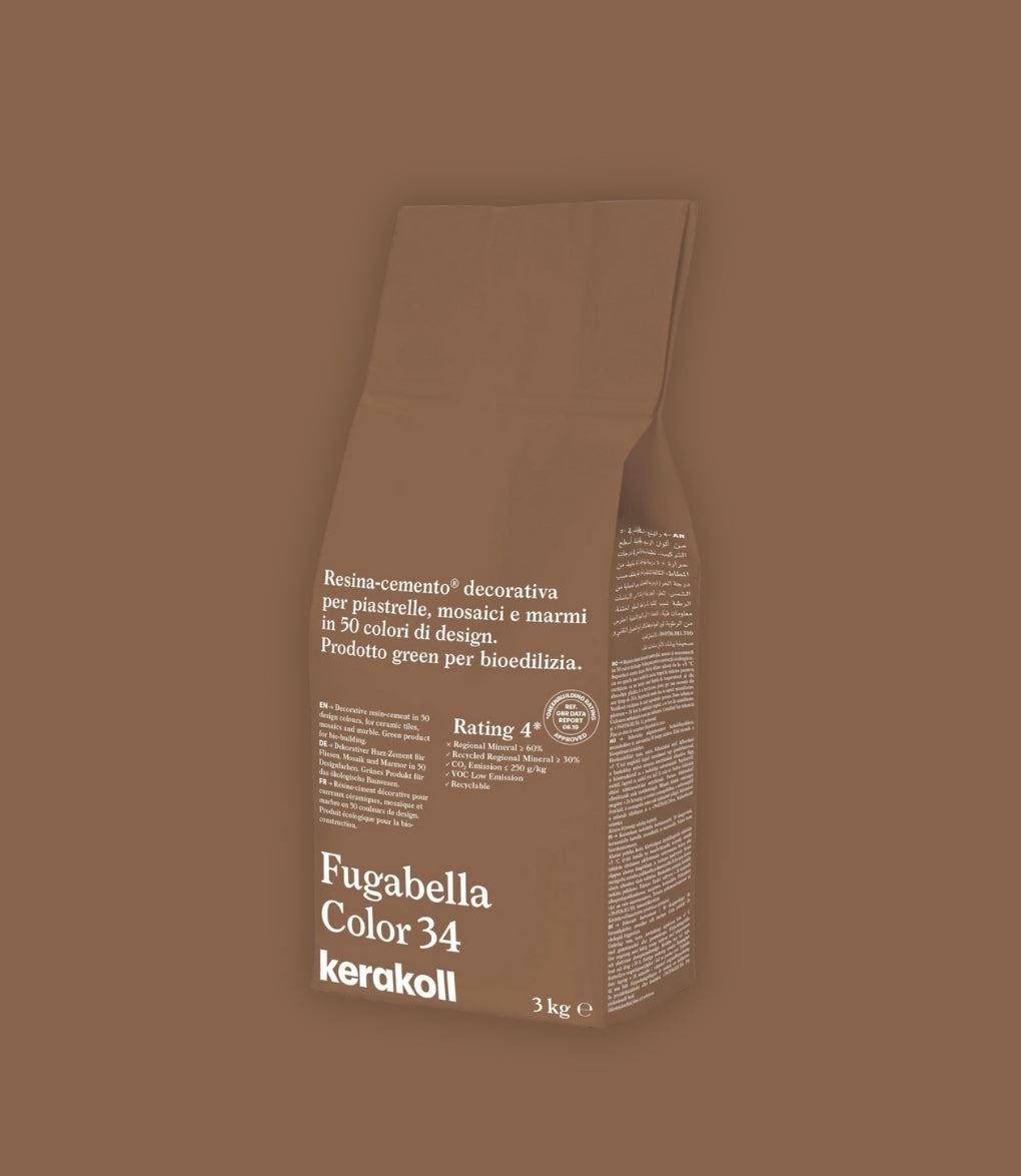 Kerakoll Fugabella Color Grout 34 Clay 3Kg