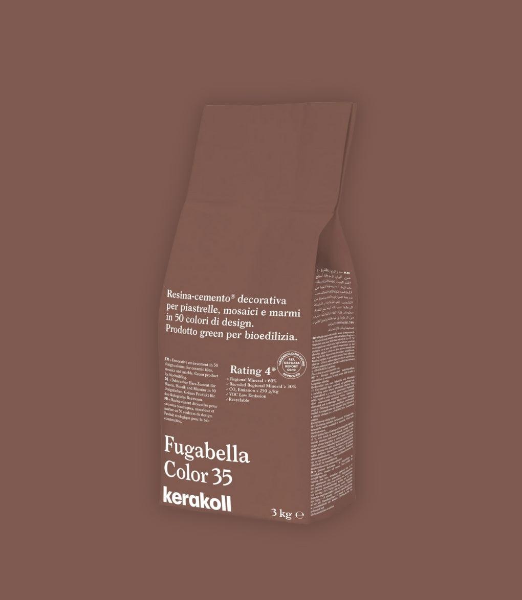 Kerakoll Fugabella Color Grout 35 Terracotta 3Kg