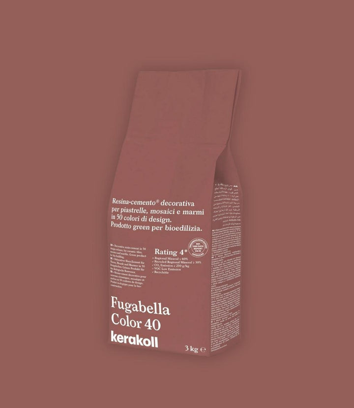 Kerakoll Fugabella Color Grout 40 Tuscan Beige 3Kg