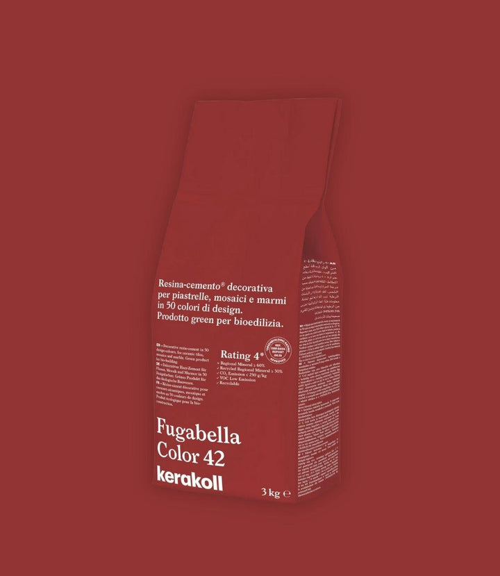 Kerakoll Fugabella Color Grout 42 Venetian Red 3Kg