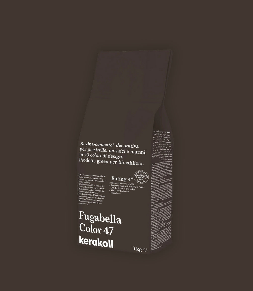 Kerakoll Fugabella Color Grout 47 Bitter Chocolate 3Kg