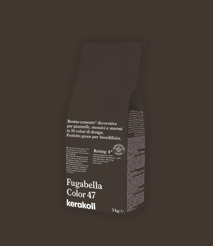 Kerakoll Fugabella Color Grout 47 Bitter Chocolate 3Kg