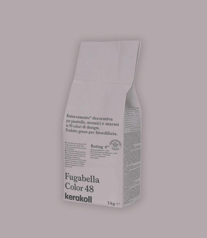 Kerakoll Fugabella Color Grout 48 Lilac Shadow 3Kg