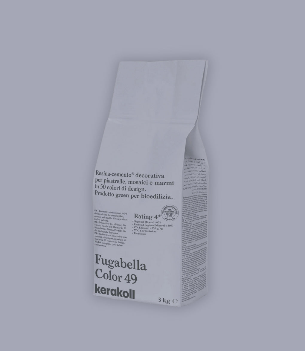 Kerakoll Fugabella Color Grout 49 Dusty Lilac 3Kg