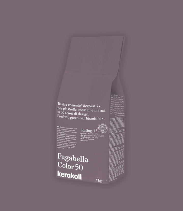 Kerakoll Fugabella Color Grout 50 Eggplant 3Kg