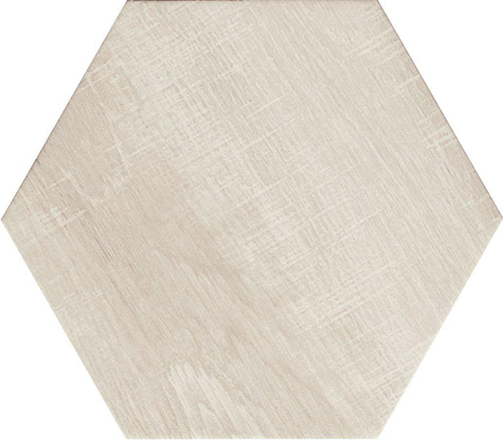 Job Lot (6.7m²) - Hexagon Wood White 24cm x 27.7cm