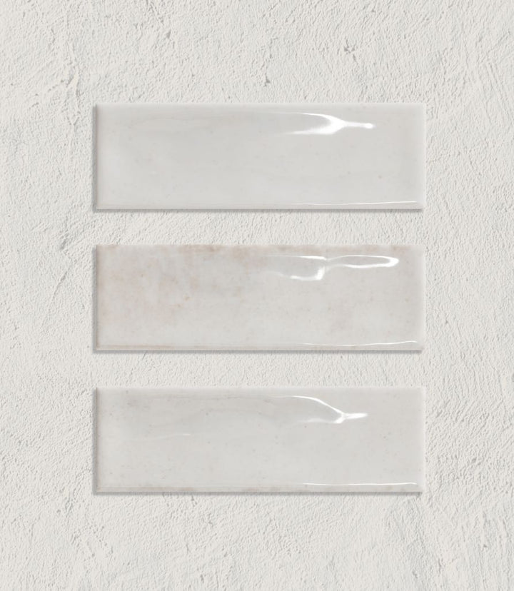 Curated Little Bricks Gloss White 5cm x 15cm