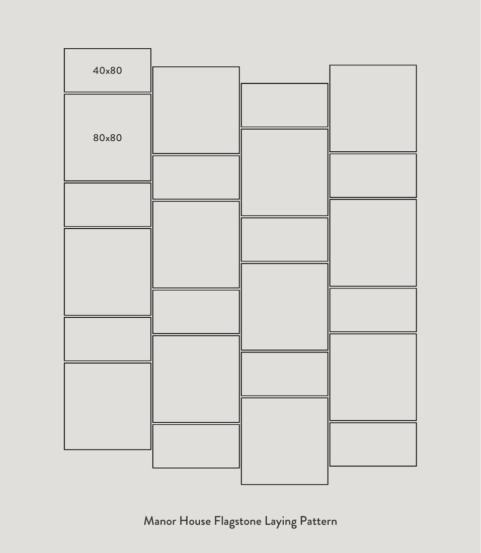 Manor House Antique Limestone White 40cm x 80cm