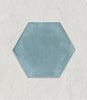 Curated Muted Hexagon Aqua 16cm x 14cm