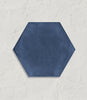 Curated Muted Hexagon Navy 16cm x 14cm