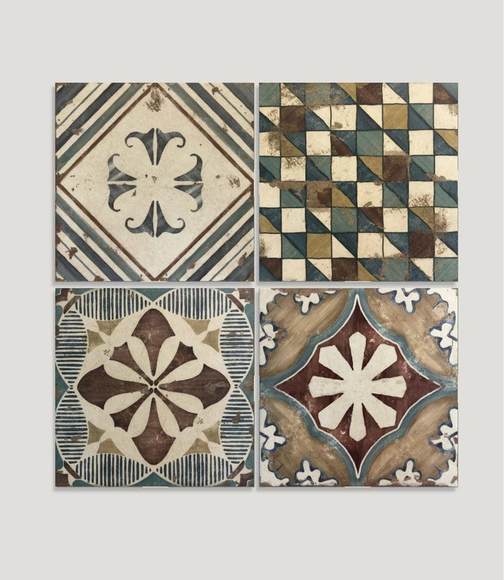 Reminiscent Floor Multi 20cm x 20cm