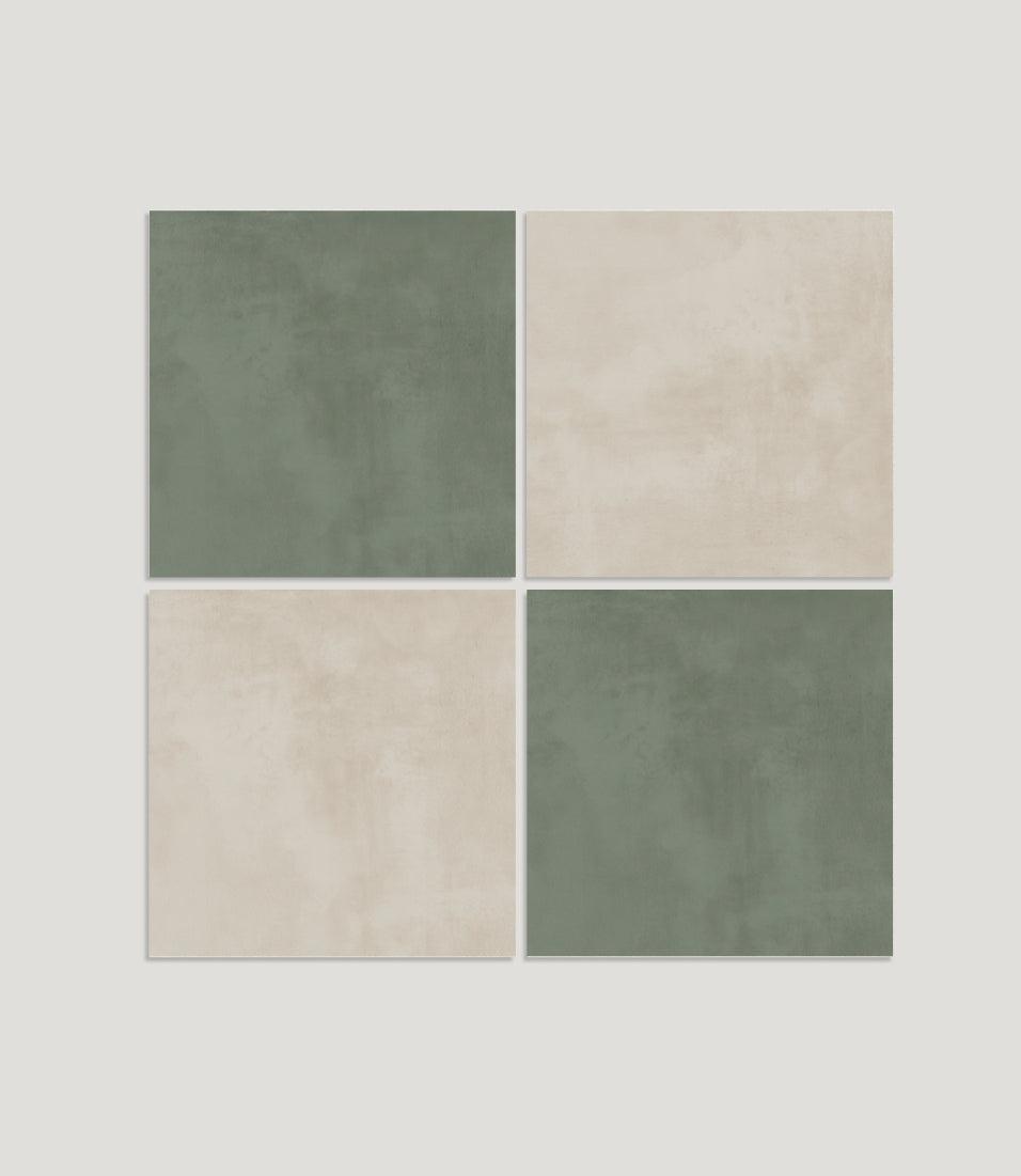 Stucco Green 60cm x 60cm